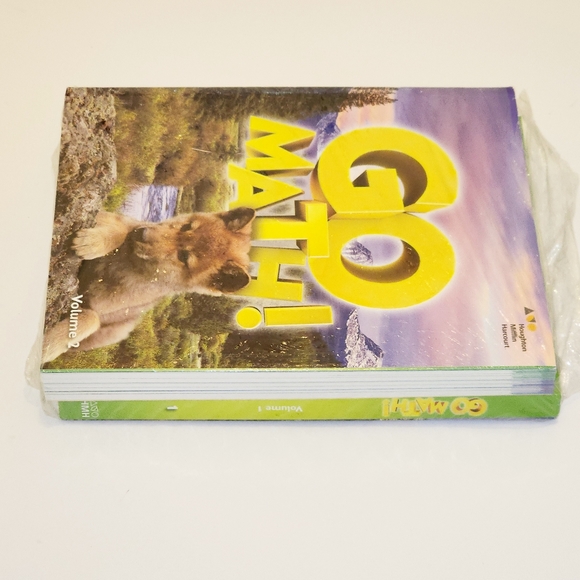 NEW Go Math! Grade 1 Student Edition Books Volume 1 & 2 SEALED Homeschool - Picture 11 of 13